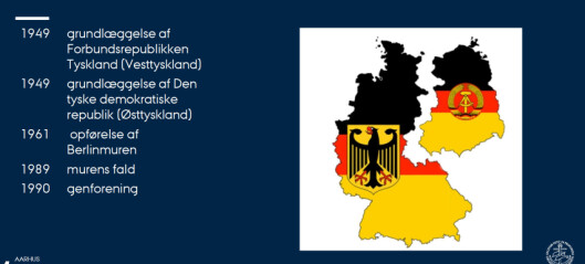 ”Folk, fodbold og forbundsrepublik – et strejftog gennem tysk samfund, kultur og historie.”