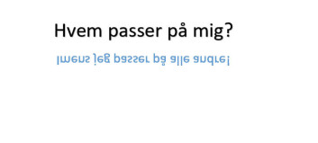 Hvem har vores ryg, når vi bruger magten? Hvem har vores ryg, når vi bruger magten?