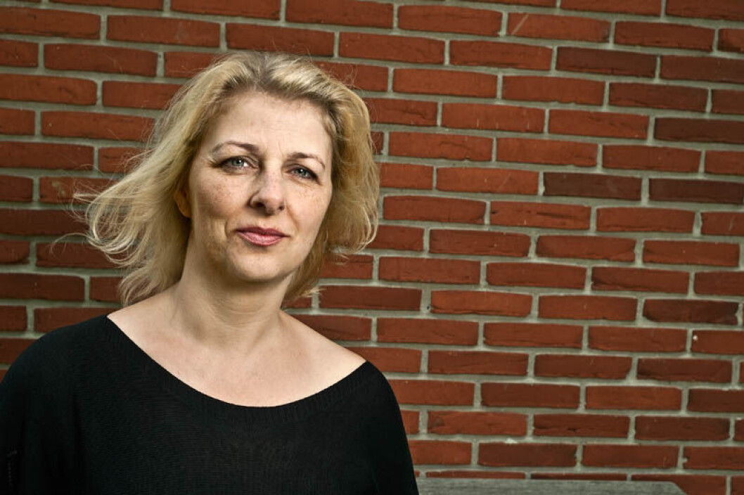 »Jeg har tendens til at spænde i kæberne, og det bør jeg tænke mere over«, siger Lene Nissen. »Jeg har tendens til at spænde i kæberne, og det bør jeg tænke mere over«, siger Lene Nissen.