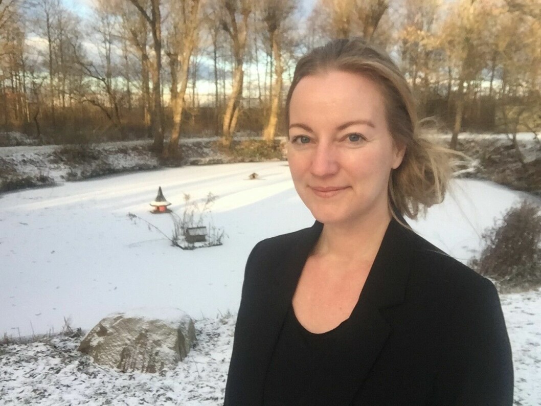Skoledebattør og lærer fra Egelundskolen i Albertslund, Pia Henriksen.