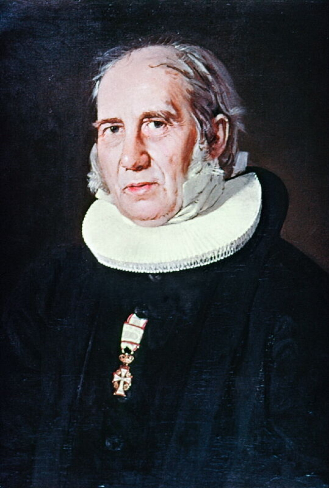Nikolai Frederik Severin Grundtvig (1783-1872) malet af Christian Albrecht Jensen. Nikolai Frederik Severin Grundtvig (1783-1872) malet af Christian Albrecht Jensen.