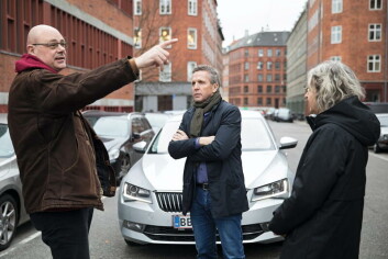 Tillidsrepræsentant Johan Elkjær (til venstre) tror på samarbejdet i den nye Fagbevægelsens Hovedorganisation. »Man kan være uenige og enige, men der er ingen tvivl om, at vi sammen er stærkere«, siger han til 3F-formand Per Christensen. Tillidsrepræsentant Johan Elkjær (til venstre) tror på samarbejdet i den nye Fagbevægelsens Hovedorganisation. »Man kan være uenige og enige, men der er ingen tvivl om, at vi sammen er stærkere«, siger han til 3F-formand Per Christensen.
