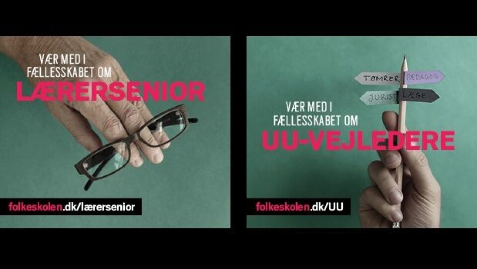 De første to netværk, som netop er kommet online, er Lærersenior og UU-vejledere.