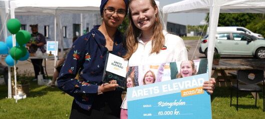 Risingskolen i Odense får prisen for Årets Elevråd