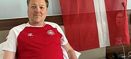 Lærer fra Skive bliver den røde trøje i et hvidklædt hav på Wembley