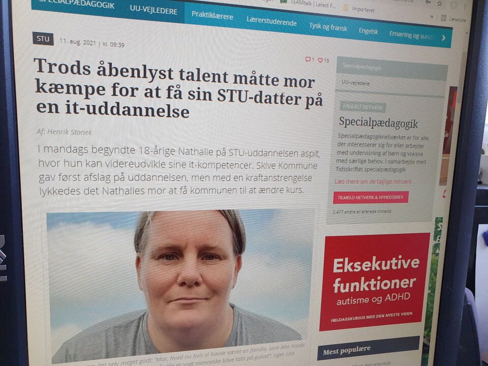 Der har været flere sager fremme om forældre, som må kæmpe en kamp for at få kommunen til at give deres STU-berettigede unge en relevant uddannelse. Også i 2022 landede der klager på klagenævnets bord fra unge, som ikke er tilfredse med kommunens tilbud.