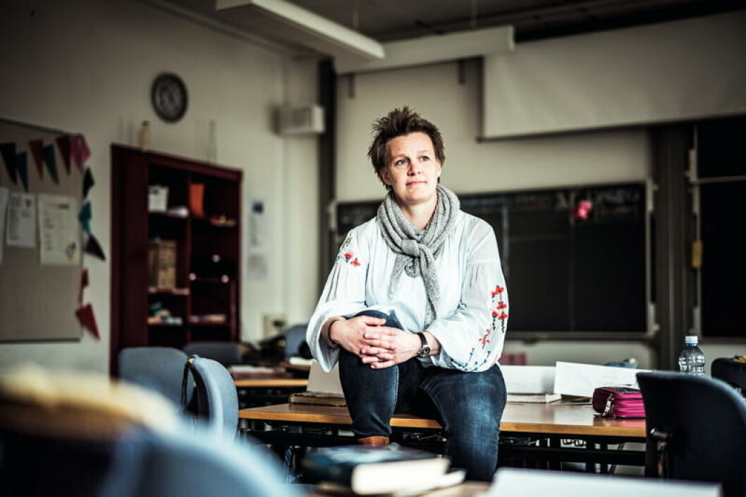 Under sit videreuddannelsesforløb på DPU blev Lise Sandahl Matthisson overrasket over, hvor lidt der forskes i skolens fag. Under sit videreuddannelsesforløb på DPU blev Lise Sandahl Matthisson overrasket over, hvor lidt der forskes i skolens fag.