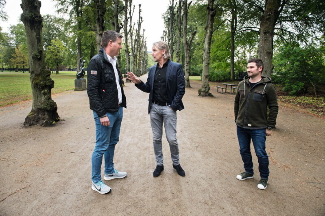 Det er vigtigt, at der er plads til at fejle og ikke mindst til at tale om fejlene. Det er lærer Jorge Mose Fernandez, skoleleder Michael Sørensen og prorektor Alexander von Oettingen enige om. Det er vigtigt, at der er plads til at fejle og ikke mindst til at tale om fejlene. Det er lærer Jorge Mose Fernandez, skoleleder Michael Sørensen og prorektor Alexander von Oettingen enige om.