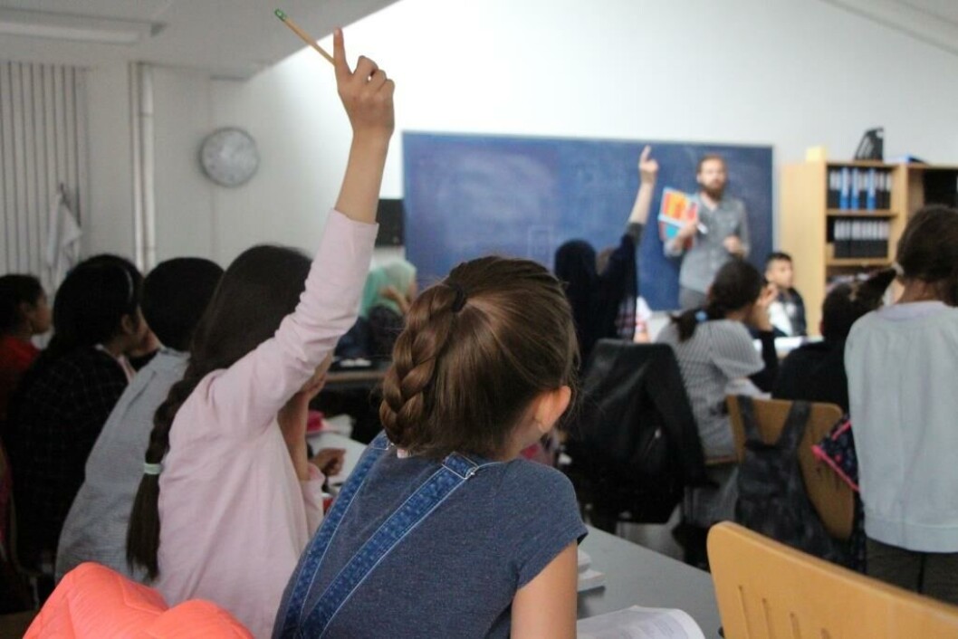 Eleverne i 4.b på Tingbjerg Skole har haft matematik med Anders Arnfred i en måneds tid. Eleverne i 4.b på Tingbjerg Skole har haft matematik med Anders Arnfred i en måneds tid.