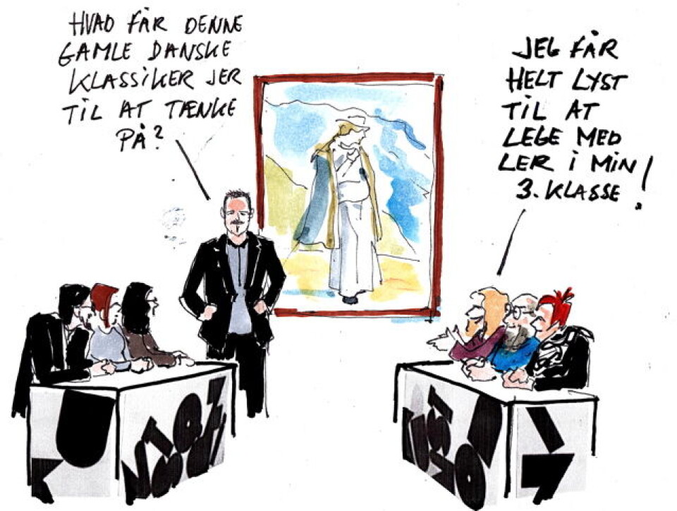 Billedkunst – et fag i eksistentiel krise
