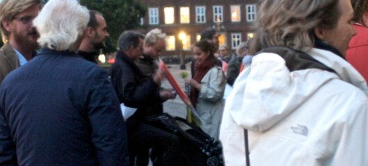 Lærere mødtes ved Christiansborg