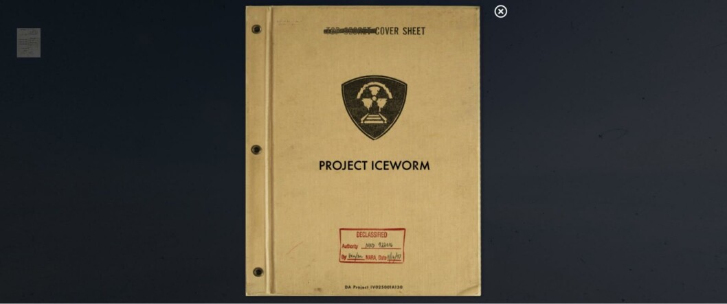 Project Iceworm Project Iceworm