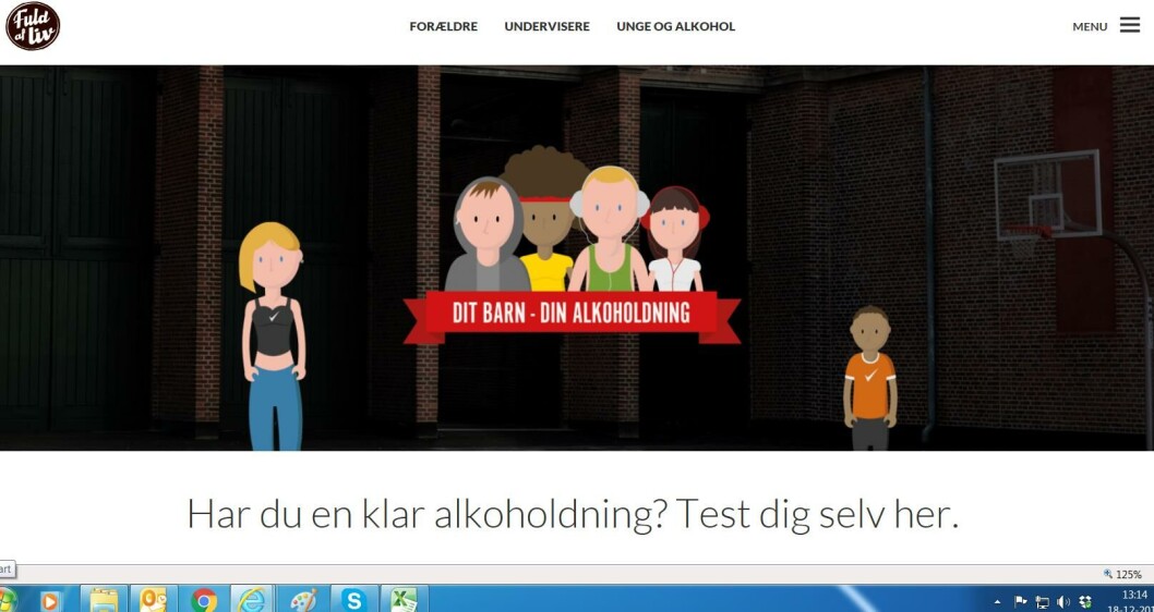 Dit barn - din alkoholdning Dit barn - din alkoholdning