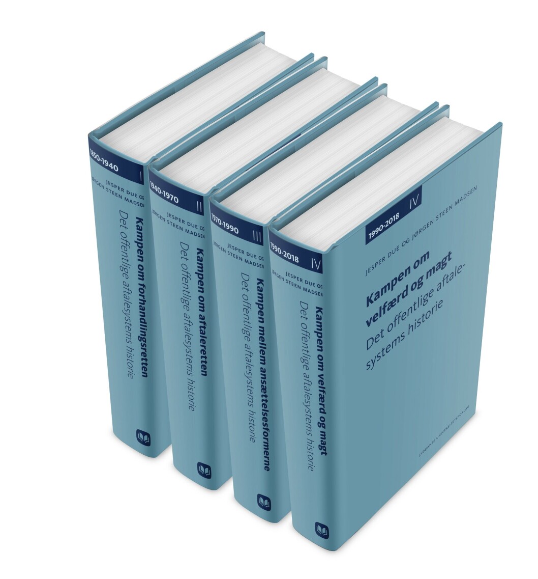 Det offentlige aftalesystems historie I-IV Det offentlige aftalesystems historie I-IV