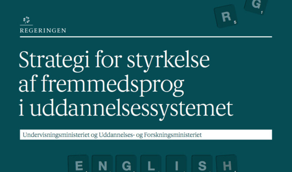 Åbent brev til Merete Riisager: Sprogstrategiens konsekvenser