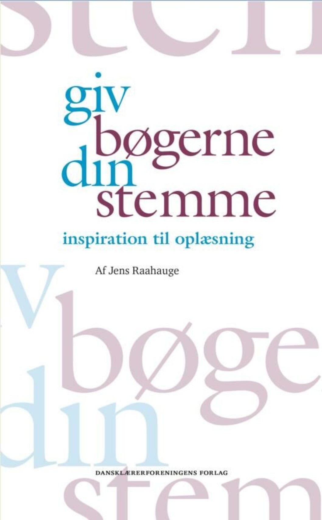 Giv bøgerne din stemme Giv bøgerne din stemme