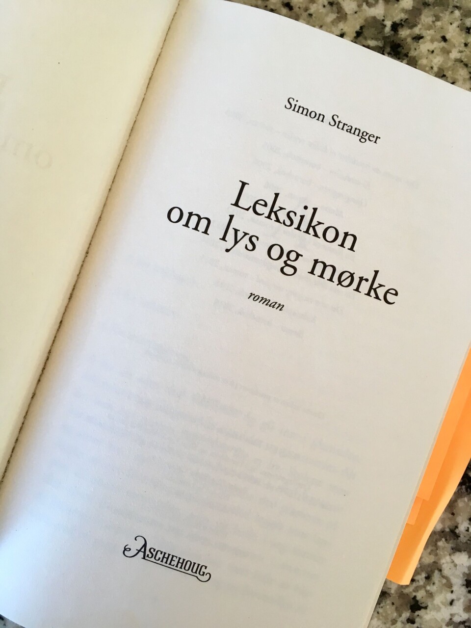 Leksikon om lys og mørke 1