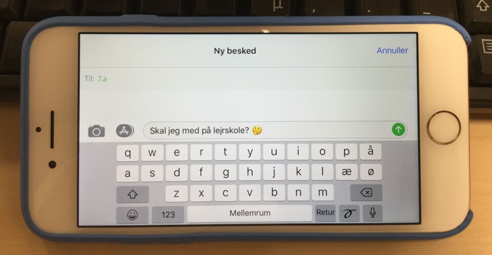 Skal man have sin smartphone med på lejrskole?