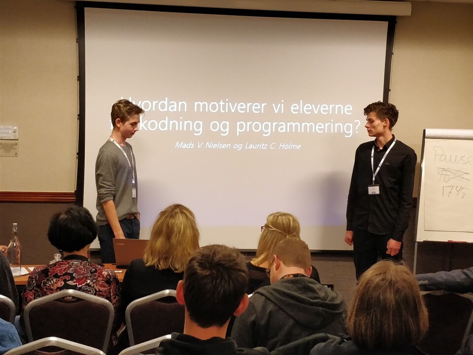 Så skete det endelig