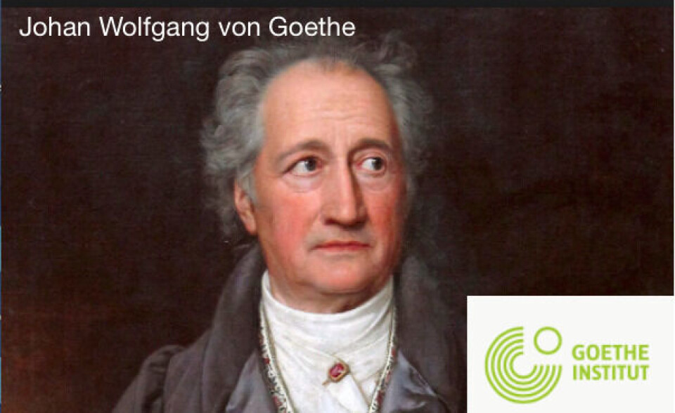 Goethe – mere end en stor poet