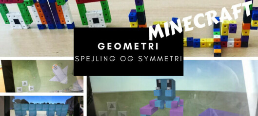 Minecraft og centicubes -lær symmetri og spejling