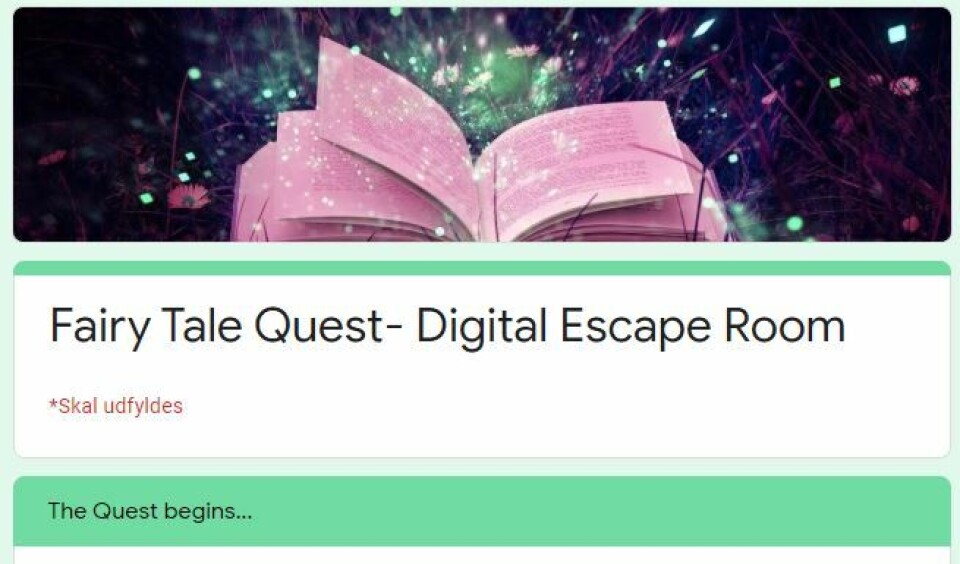 Lås gåder og samarbejd på engelsk med digitale Escape Rooms