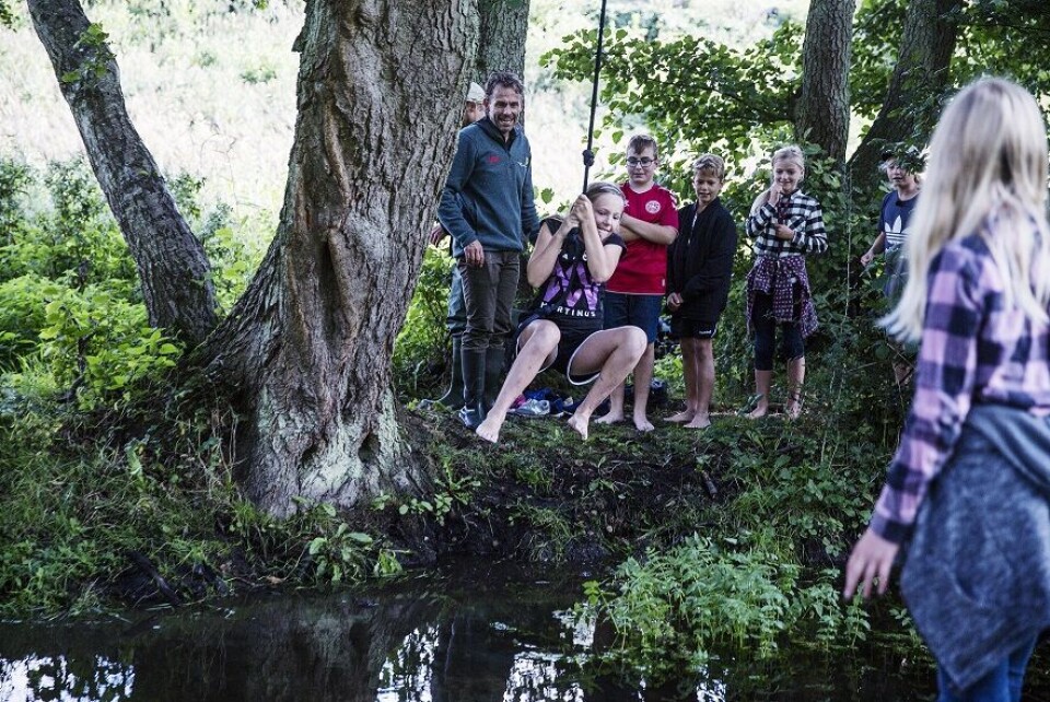 Det er svært at stå stille i naturen