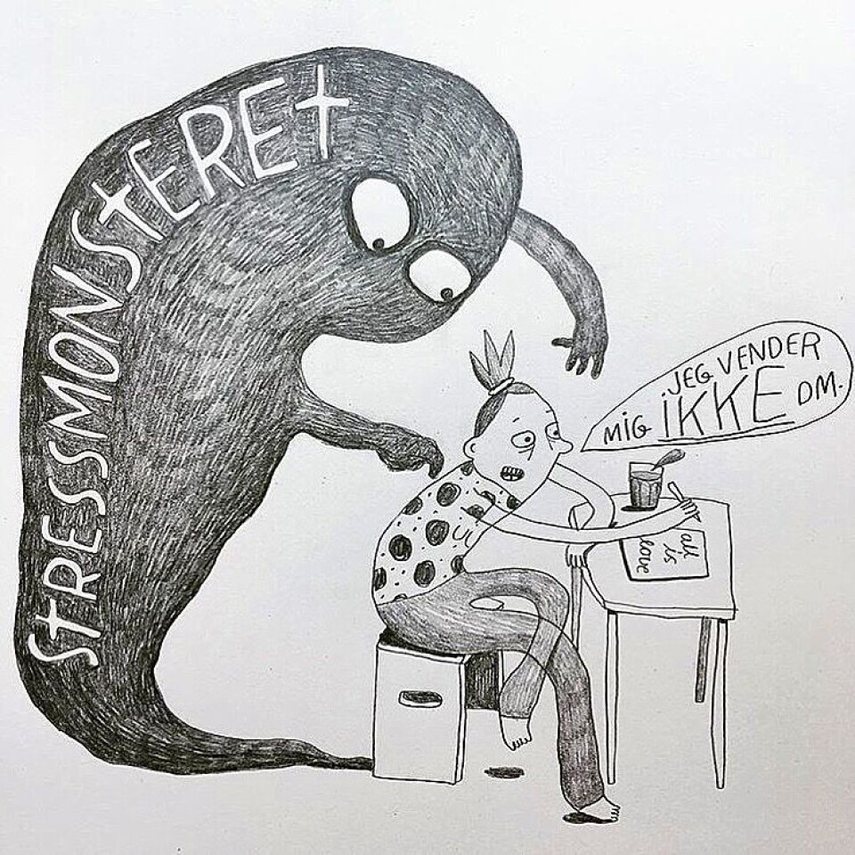 Strukturfascisten must learn how to chill -Stressmonsteret skal ikke få ram på mig... igen