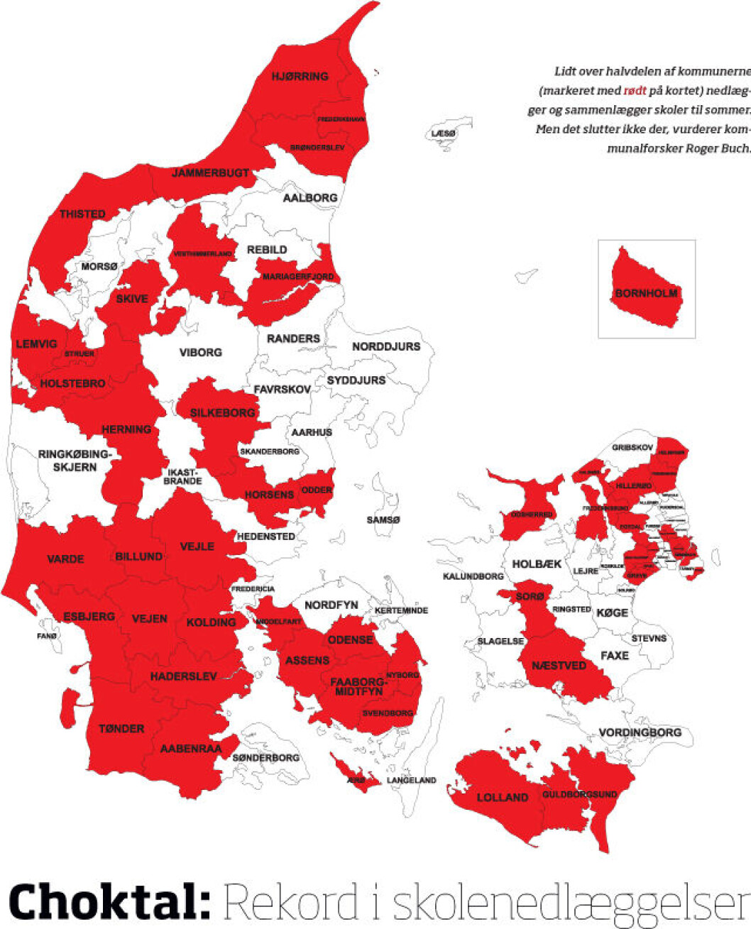 Antallet af skoler, der blev nedlagt eller slået sammen, slog rekorder sidste sommer, og resultatet viser sig nu i form af en klassekvotient, der aldrig har været højere Antallet af skoler, der blev nedlagt eller slået sammen, slog rekorder sidste sommer, og resultatet viser sig nu i form af en klassekvotient, der aldrig har været højere