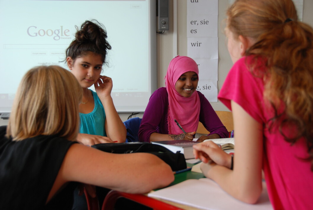 Nyankomne elever med behov for sprogstøtte har krav på undervisning ved siden af den almindelige klasse. Nyankomne elever med behov for sprogstøtte har krav på undervisning ved siden af den almindelige klasse.