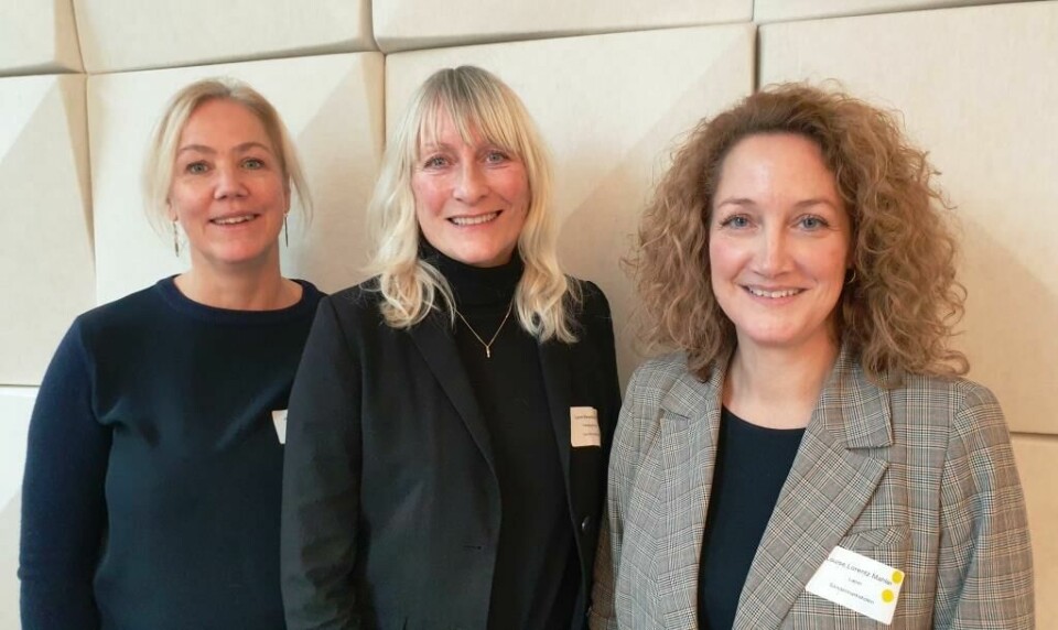 Inklusionsvejleder Jeannette Cederfeldt, pædagogisk leder Lene Gjøl og lærer Louise Mahler fra Søndermarkskolen på Frederiksberg