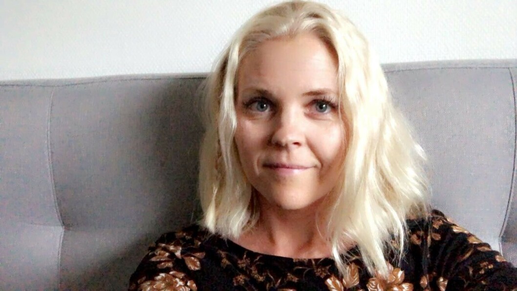 ”Jeg får ondt i maven over, at jeg har teenagere, der gerne vil i skole og have normal undervisning, og det kan vi bare ikke give lige nu”, siger lærer Maria Roneklindt. ”Jeg får ondt i maven over, at jeg har teenagere, der gerne vil i skole og have normal undervisning, og det kan vi bare ikke give lige nu”, siger lærer Maria Roneklindt.