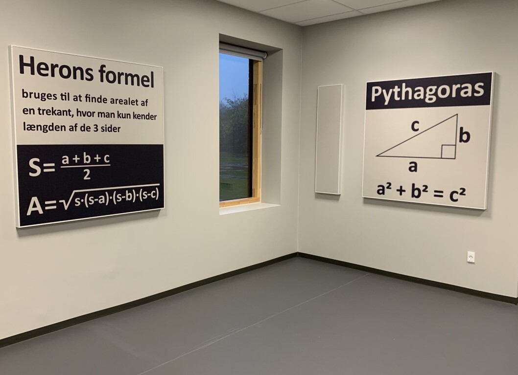 Undervisningslokalerne skal Undervisningslokalerne skal