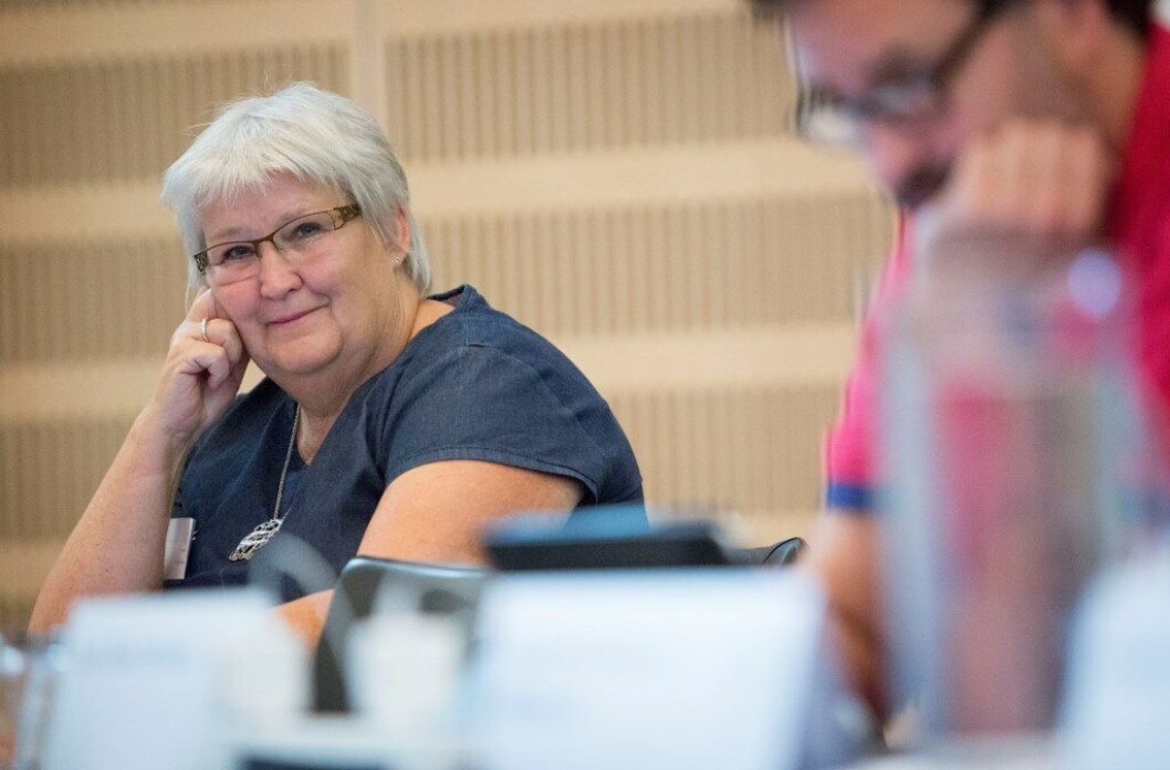 Pensionisternes årsmøde flyttes og det letter arbejdet for de kongresdelegerede, siger Birgit Bruun, pensionisternes formand Pensionisternes årsmøde flyttes og det letter arbejdet for de kongresdelegerede, siger Birgit Bruun, pensionisternes formand