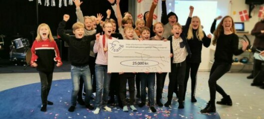 4. klasse på Brattingsborgskolen vinder sangkonkurrence