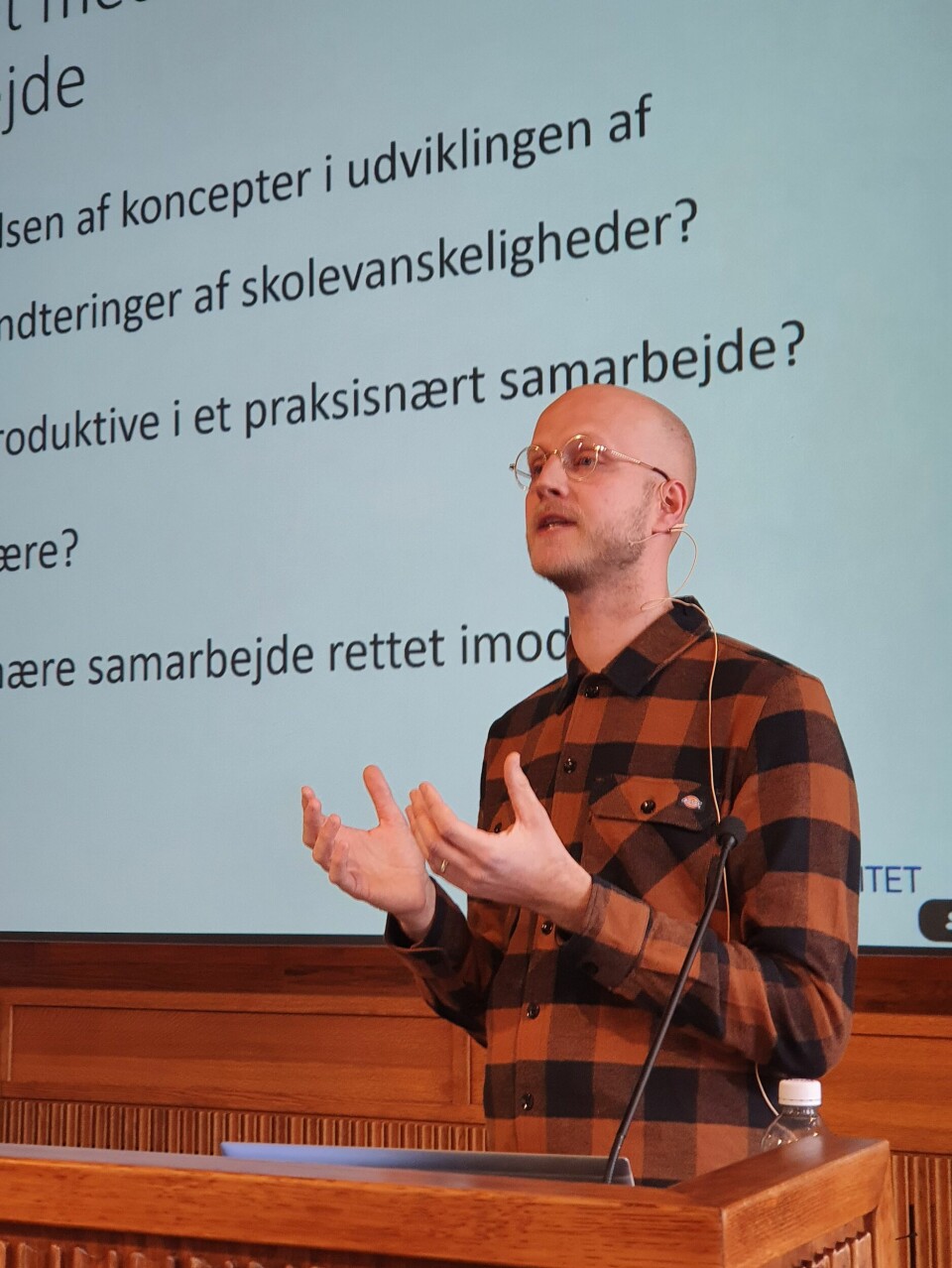 Det er ikke et spørgsmål om koncepter eller ej. Det er et spørgsmål, om de giver mening for alle parter, sagde ph.d.-studerende Christoffer Granhøj Borring på årets dialogkonference om PPR.