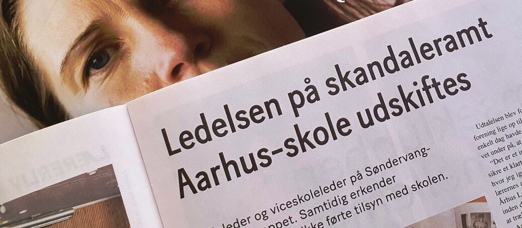I oktober sidste år stoppede både skoleleder Rani Hørlyck og viceskoleleder Martin Bernhard. I oktober sidste år stoppede både skoleleder Rani Hørlyck og viceskoleleder Martin Bernhard.
