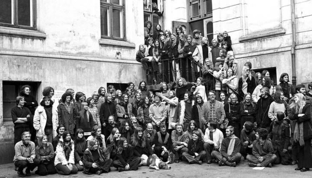 Forsøksgymnaset i Oslo, der åbnede i 1967 Forsøksgymnaset i Oslo, der åbnede i 1967
