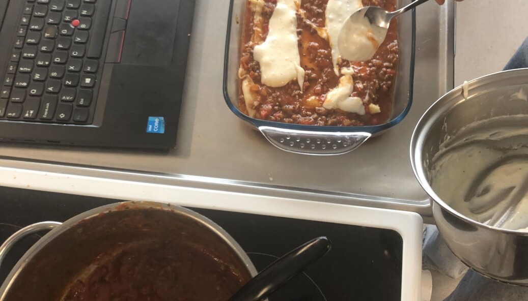 Samling af hjemmelavet lasagne 6. klasse Samling af hjemmelavet lasagne 6. klasse