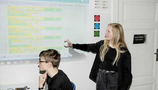 Ellen og Mathias har skabt en app, hvor brugerne nemt og hurtigt kan få viden om næringsindholdet i madretter. Ellen og Mathias har skabt en app, hvor brugerne nemt og hurtigt kan få viden om næringsindholdet i madretter.