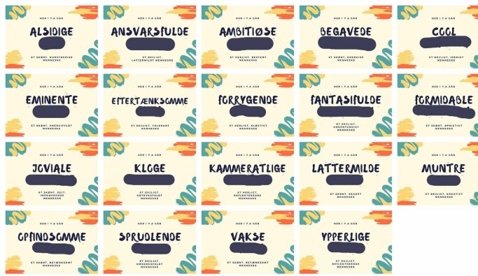 Dørskilte til 7. klasse Dørskilte til 7. klasse