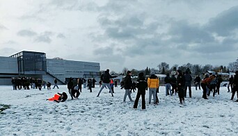 Årets første sne Årets første sne
