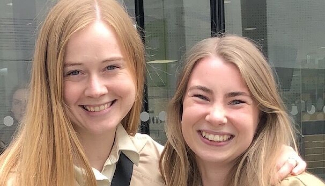 Johanne Sanggard og Mie Louise Pilgaard Schjeldal Foto: privat Johanne Sanggard og Mie Louise Pilgaard Schjeldal Foto: privat
