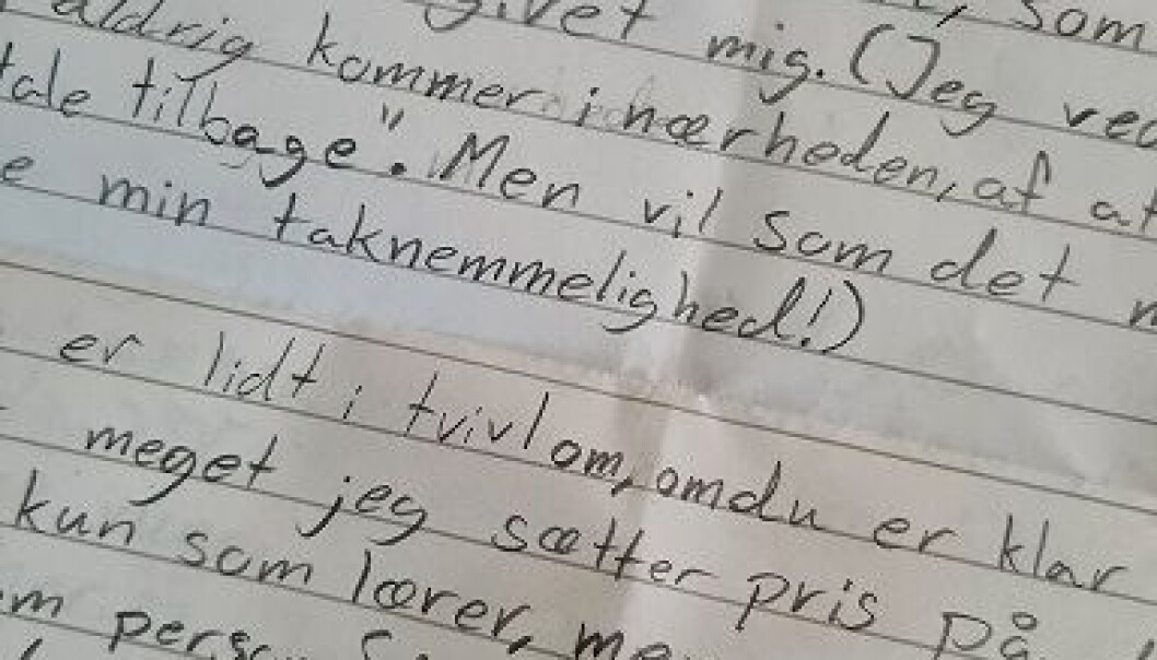 Ærlige og modige ord fra en af mine... Ærlige og modige ord fra en af mine...