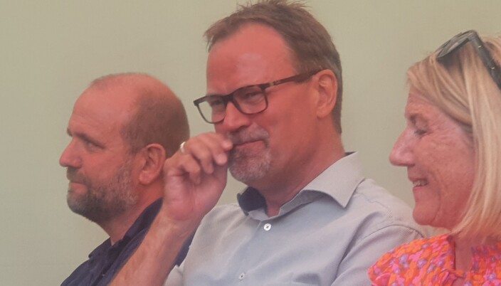 Alle parter var enige om, at Sammen om skolen bidrager til en meget bedre stemning i dag end i 2013. Fra højre KL's Thomas Gyldal, DLF-formand Fordon Ørskov Madsen og næstformand i Skolelederforeningen Dorte Andreas. Alle parter var enige om, at Sammen om skolen bidrager til en meget bedre stemning i dag end i 2013. Fra højre KL's Thomas Gyldal, DLF-formand Fordon Ørskov Madsen og næstformand i Skolelederforeningen Dorte Andreas.