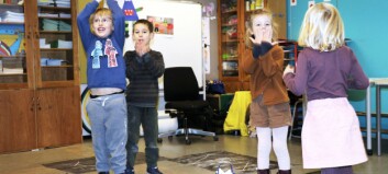 Ny forskning: Bevægelse styrker små børns læring af bogstaverne