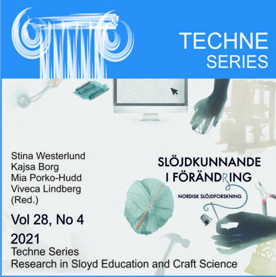 Tidsskriftet Techne udgives af Nordfo og der ligger 25 digitale tidsskrifter gratis tilgængelige med artikler om håndværk, håndarbejde og læring.