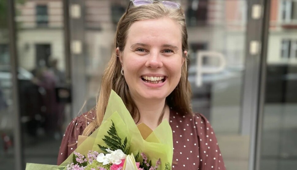 Signe Halldorsson blev uddannet fra læreruddannelsen i København i sommer.