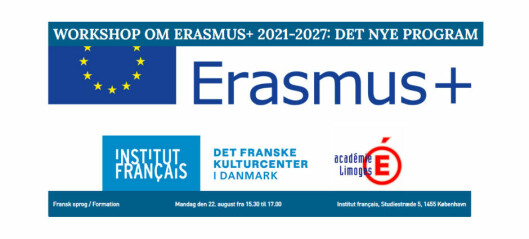 Workshop om ERASMUS+ 2021-2027