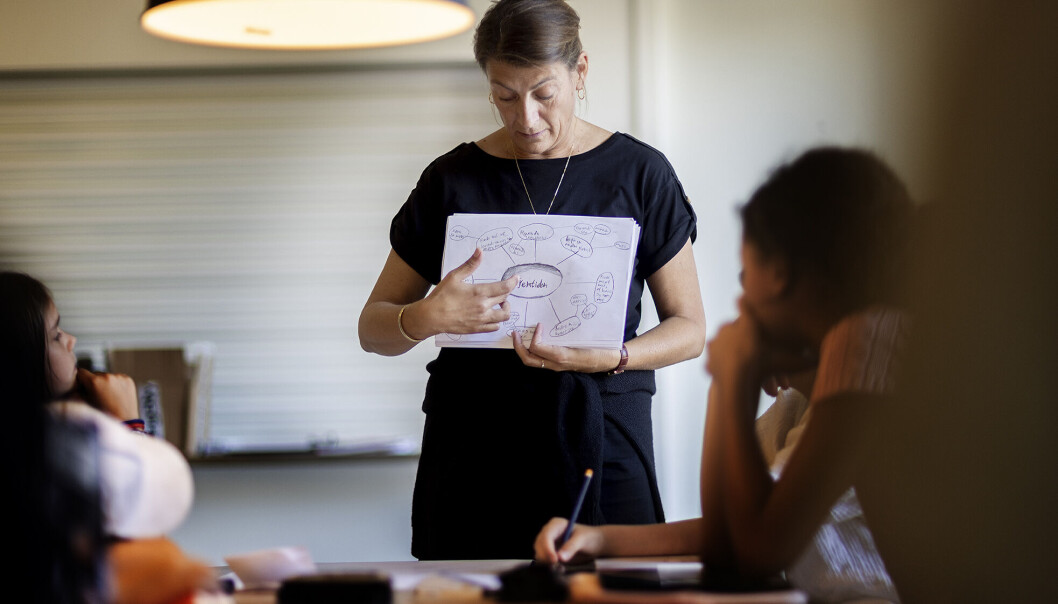 Eleverne på high performance-holdet får lov til at tænke helt ud af boksen og introduceres her til mindmapping. Eleverne på high performance-holdet får lov til at tænke helt ud af boksen og introduceres her til mindmapping.